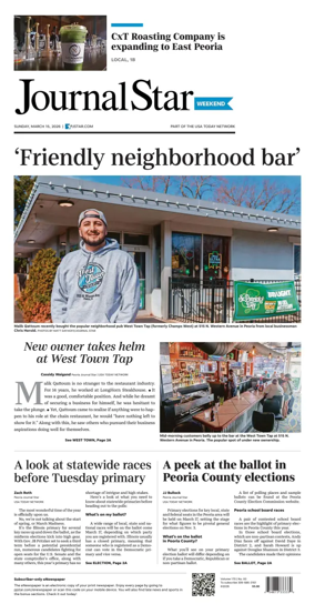 Cover of Journal Star (Peoria)