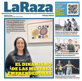 Cover of La Raza Chicago