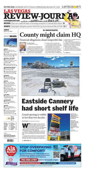 Cover of Las Vegas Review-Journal (Sunday)
