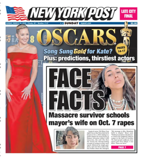 Cover of New York Post