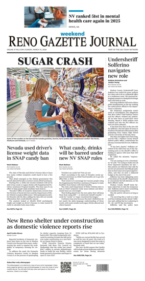 Cover of Reno Gazette Journal