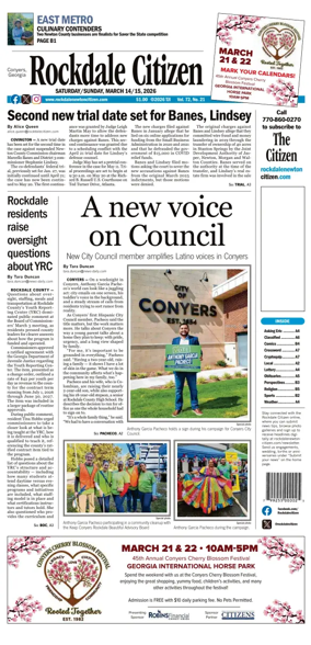 Cover of Rockdale Citiizen