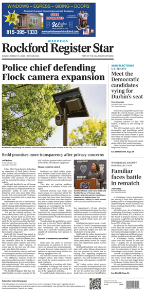 Cover of Rockford Register Star