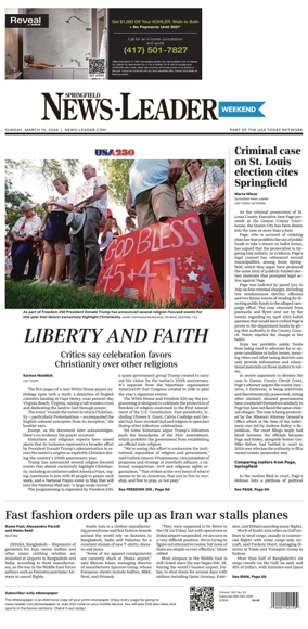 Cover of Springfield News-Leader