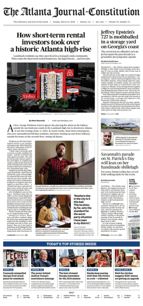 Cover of The Atlanta Journal-Constitution