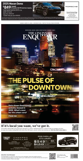 Cover of The Cincinnati Enquirer