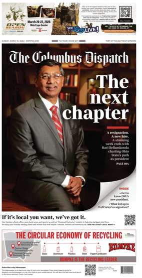 Cover of The Columbus Dispatch
