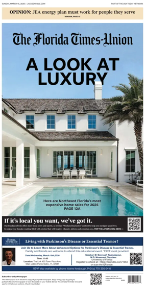Cover of The Florida Times-Union