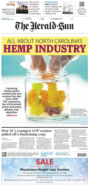 Cover of The Herald Sun (Sunday)