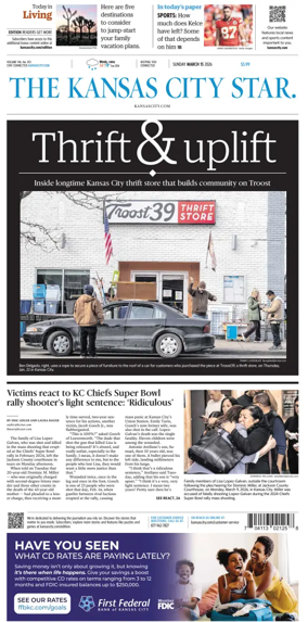 Cover of The Kansas City Star (Sunday)