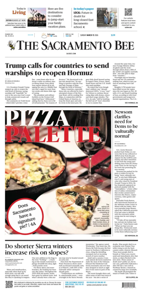 Cover of The Sacramento Bee (Sunday)