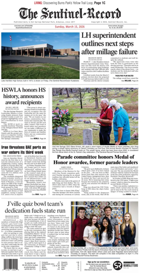 Cover of The Sentinel-Record