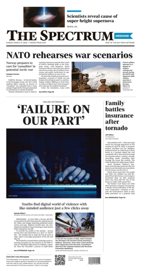 Cover of The Spectrum & Daily News