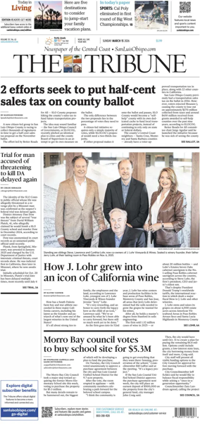 Cover of The Tribune (SLO) (Sunday)