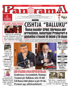Cover of Panorama (Albania)
