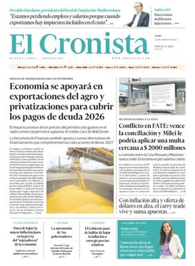 Cover of El Cronista