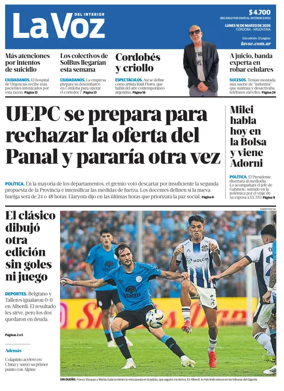 Cover of La Voz del Interior