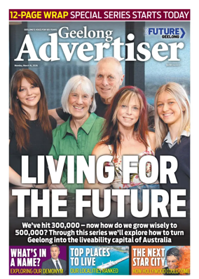 Cover of Geelong Advertiser