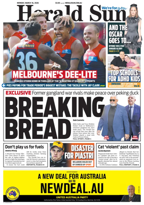 Cover of Herald Sun