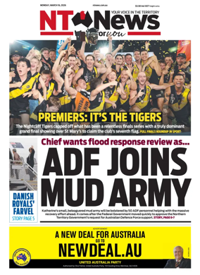 Cover of NT News
