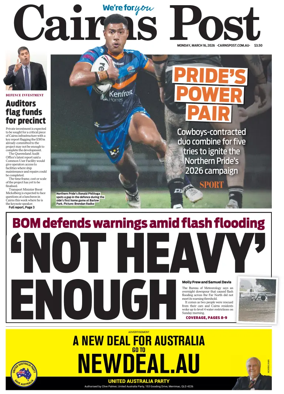 Cover of The Cairns Post