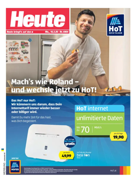 Cover of Heute - Niederosterreich Ausgabe