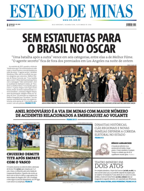 Cover of Estado de Minas (Brazil)