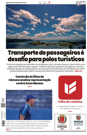 Cover of Folha de Londrina