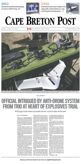 Cover of Cape Breton Post