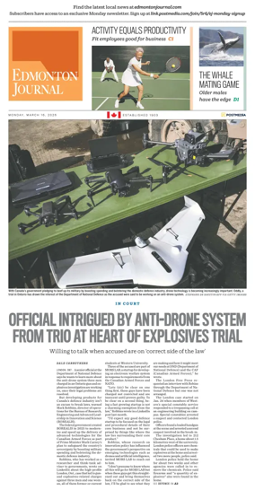 Cover of Edmonton Journal