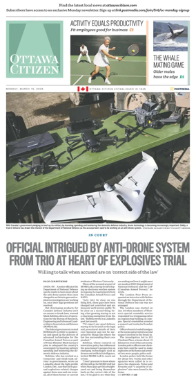 Cover of Ottawa Citizen