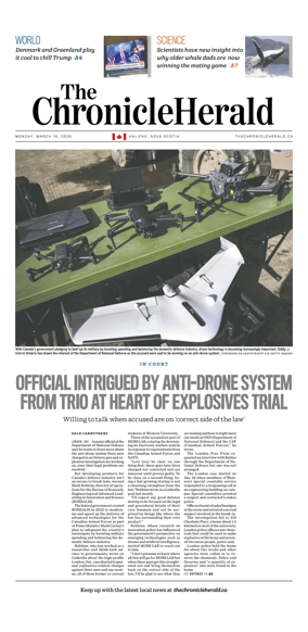 Cover of The Chronicle Herald (Provincial)