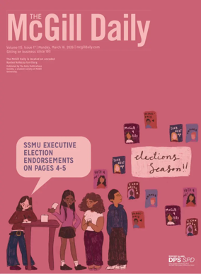Cover of The McGill Daily