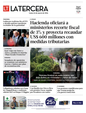 Cover of La Tercera