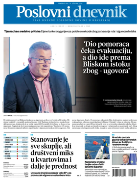 Cover of Poslovni Dnevnik