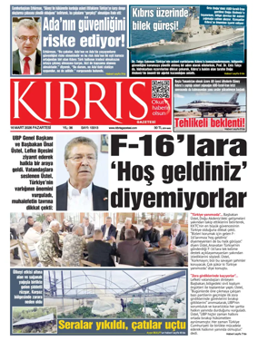 Cover of Kibris Gazetesi