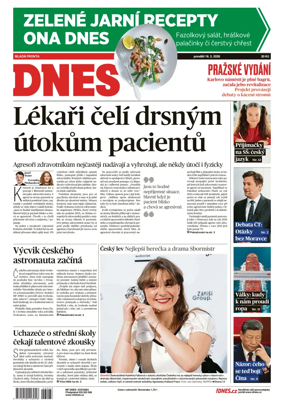 Cover of Dnes Prague Edition