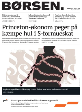Cover of Borsen