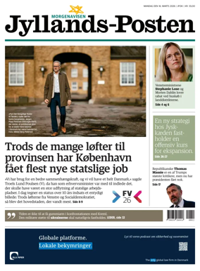Cover of Jyllands-Posten