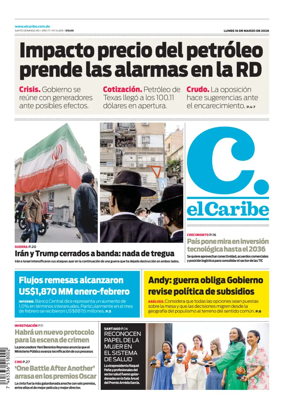 Cover of El Caribe