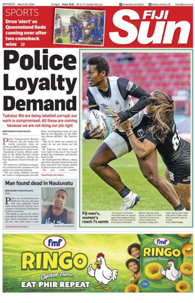 Cover of Fiji Sun