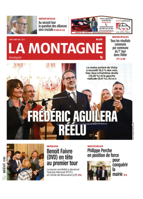 Cover of La Montagne (Moulins)