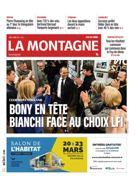 Cover of La Montagne (Riom)