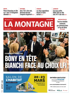 Cover of La Montagne (Thiers-Ambert)