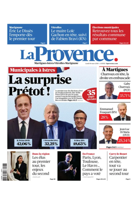 Cover of La Provence Martigues-Istres-Vitrolles-Marignane