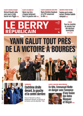 Cover of Le Berry Republicain