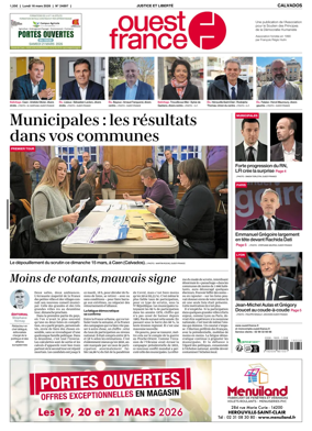 Cover of Ouest France (Caen - Bayeux - Falaise - Vire)