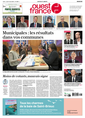 Cover of Ouest France (Manche)