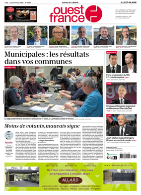 Cover of Ouest-France (Rennes Sud-Est)