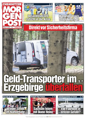 Cover of Chemnitzer Morgenpost